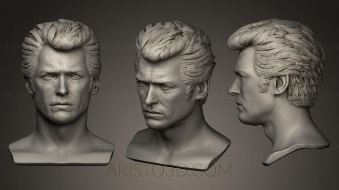 Busts and bas-reliefs of famous people (BUSTC_0107) 3D model for CNC machine